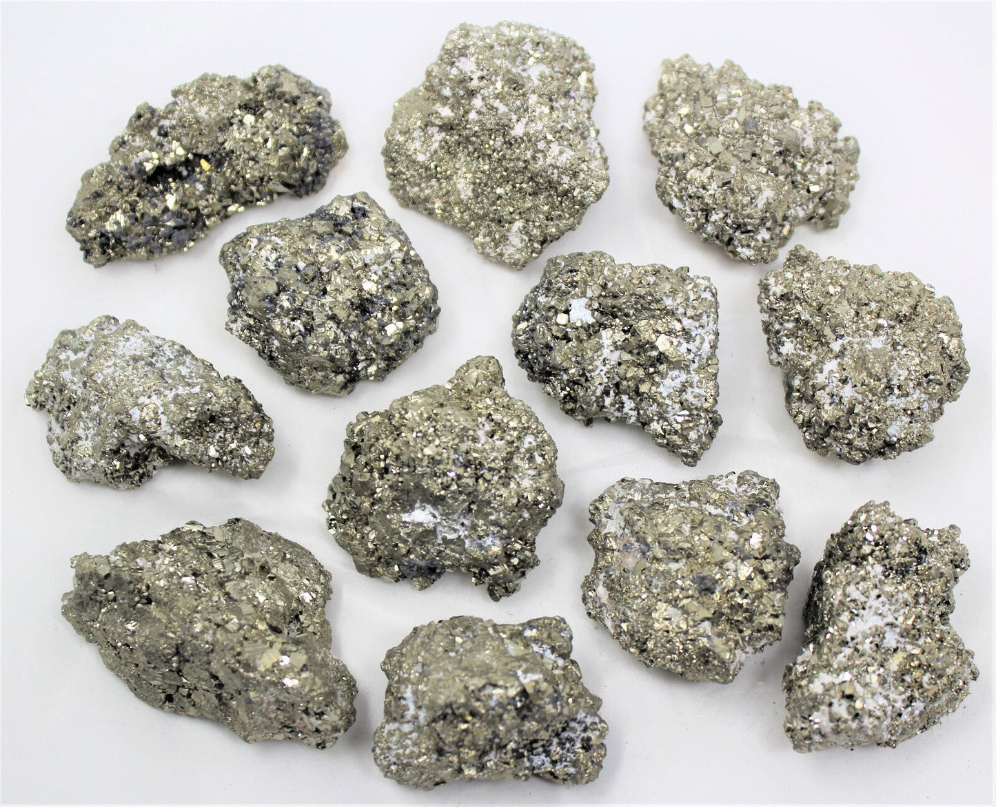 JUMBO Rough Natural Pyrite Crystal Chunks, Huge Raw Pyrite Specimens ('A' Grade)