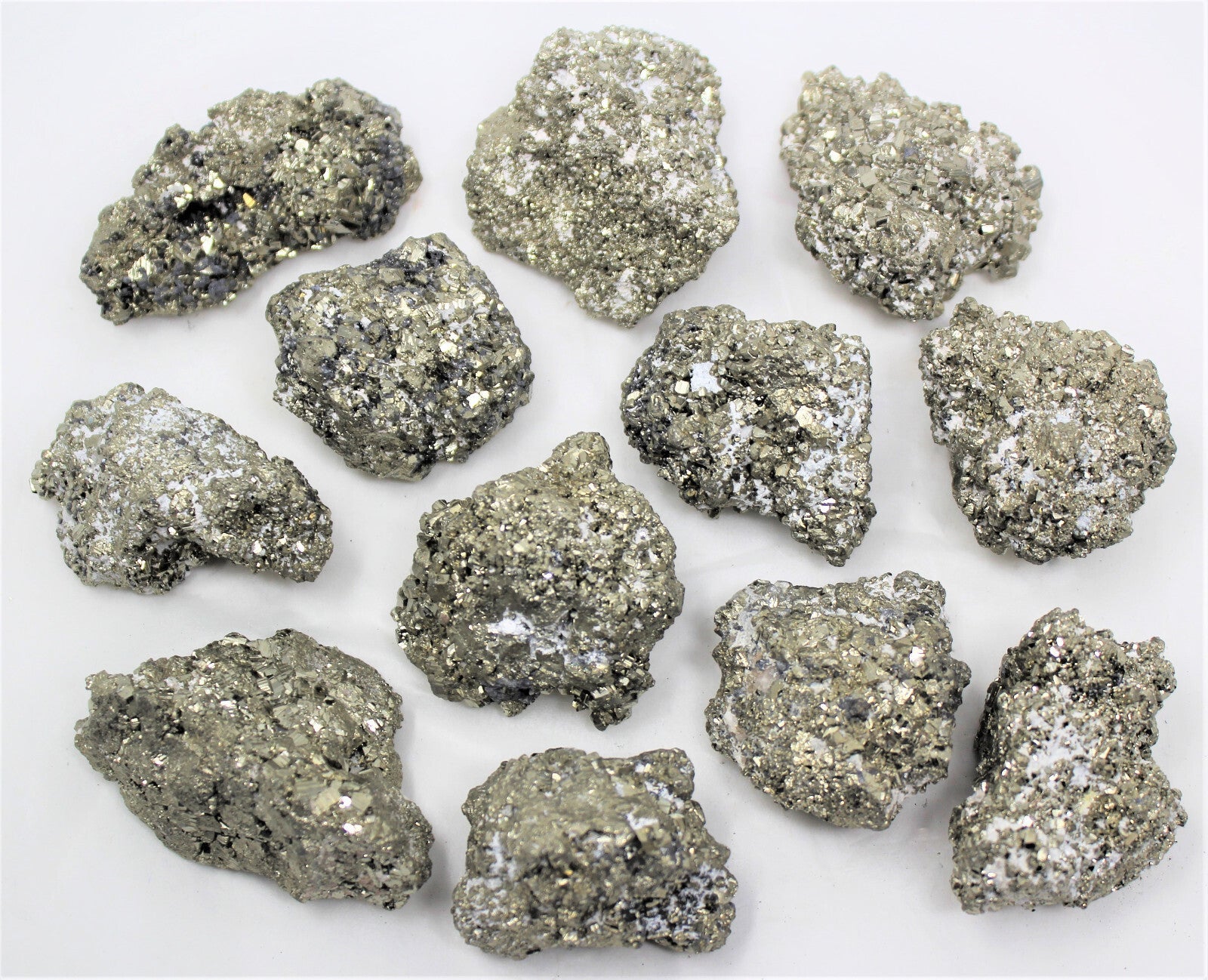 JUMBO Rough Natural Pyrite Crystal Chunks, Huge Raw Pyrite Specimens ('A' Grade)