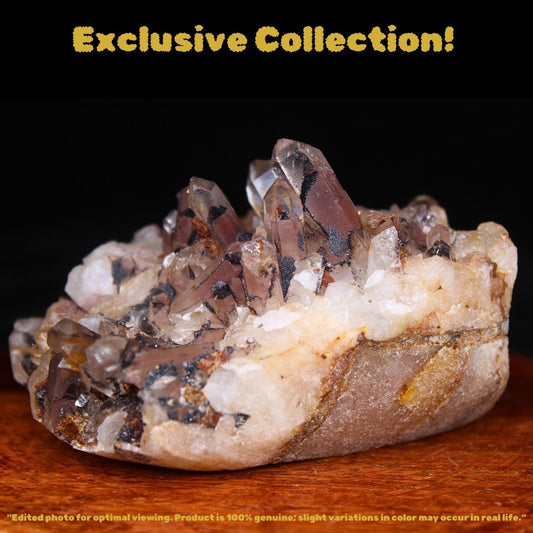 Natural Phantom Quartz 178g 7x4 cm Rare Inclusion Crystal for Healing crystals