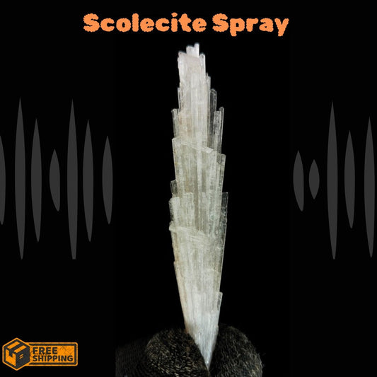 8g Scolecite Reiki Cluster | Natural Crystal Stone for Relaxation & Decor