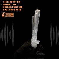 Natural Scolecite Healing Cluster 6g Raw White Crystal | Spiritual