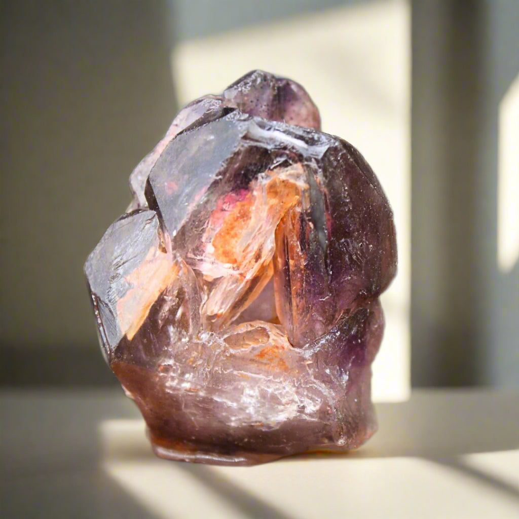 Rare Smokey Scepter Amethyst Crystal 70g |Unique Collector Specimen 4x3cm