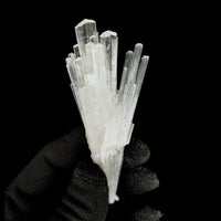 Natural Scolecite Spray 35g Rare Zeolite Crystal Specimen from India