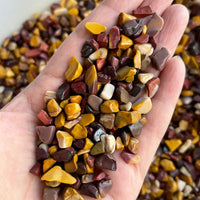 Grade A++ Semi Tumbled Gemstone Mini Chips 3 - 18 mm, Choose From 4 oz to 3 lbs