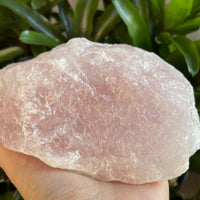 Large Rose Quartz Rough Natural Stones, 2.5"-6" Raw Rose Quartz, Pick A Weight