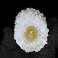 393g Rainbow Quartz Cluster Crystal Natural Healing Mineral Stone India