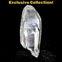 Rare Clear Quartz Cluster 26g  Sparkling Himalayan Crystal Specimen