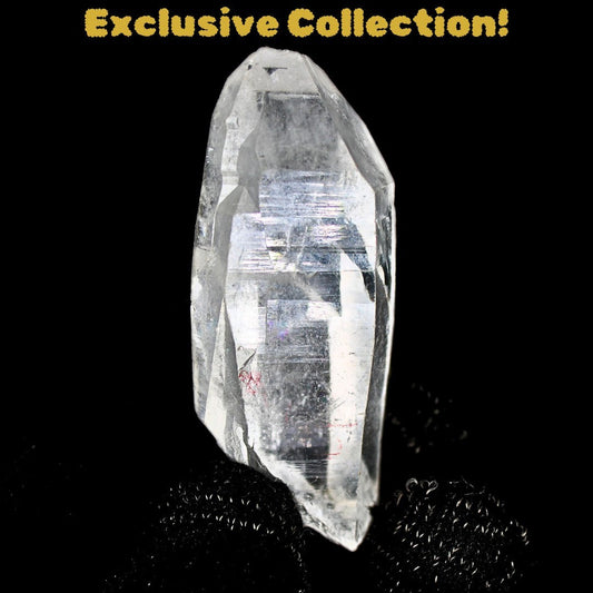 Rare Clear Quartz Cluster 26g  Sparkling Himalayan Crystal Specimen