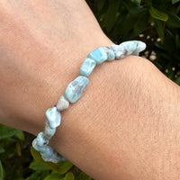Wholesale Grade A++ Gemstone Nugget Bracelet, Choose from 18 Gemstone Types