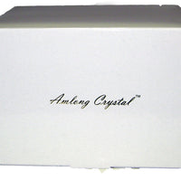 Amlong Crystal Meditation Divination Sphere Crystal Ball with Wood Stand