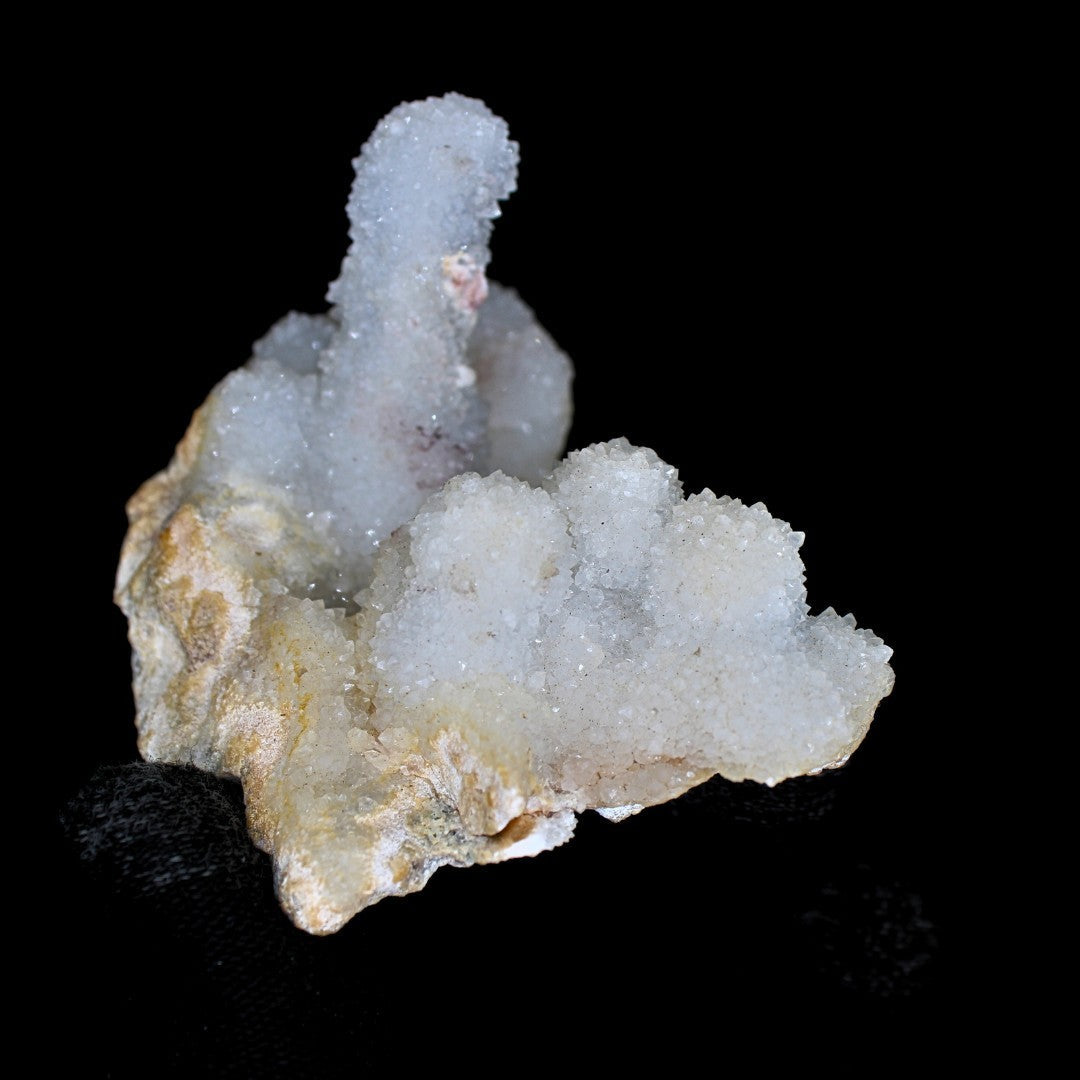 Natural Rainbow Quartz 136g Crystal Cluster Iridescent Mineral 8x5 cm