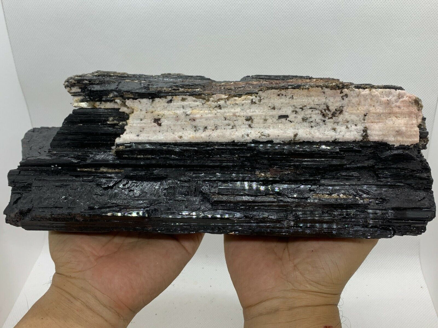Extra Large Black Tourmaline Chunk / Rod / Log, Natural Rough Black Tourmaline