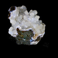 Halundite with Apophyllite Cluster – 210g | 7x7 cm | Natural Crystal from India