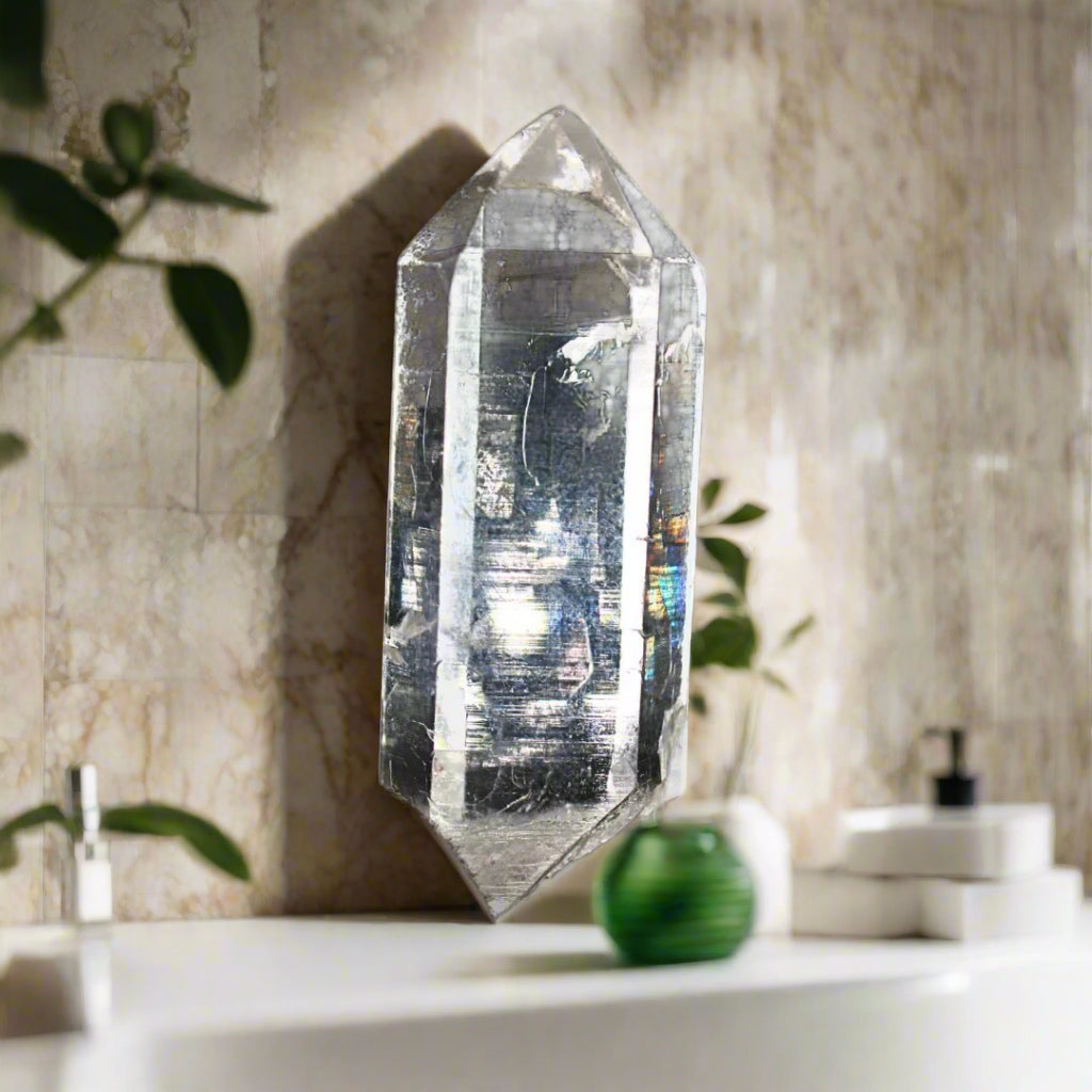 Clear Quartz Healing Cluster Stone 30g | 5.5x2 cm | Natural Clarity & Energy Amp