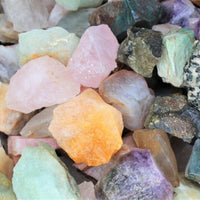Natural Rough Crystals & Stones: Choose lb or oz HUGE RANGE! (Wholesale Bulk)