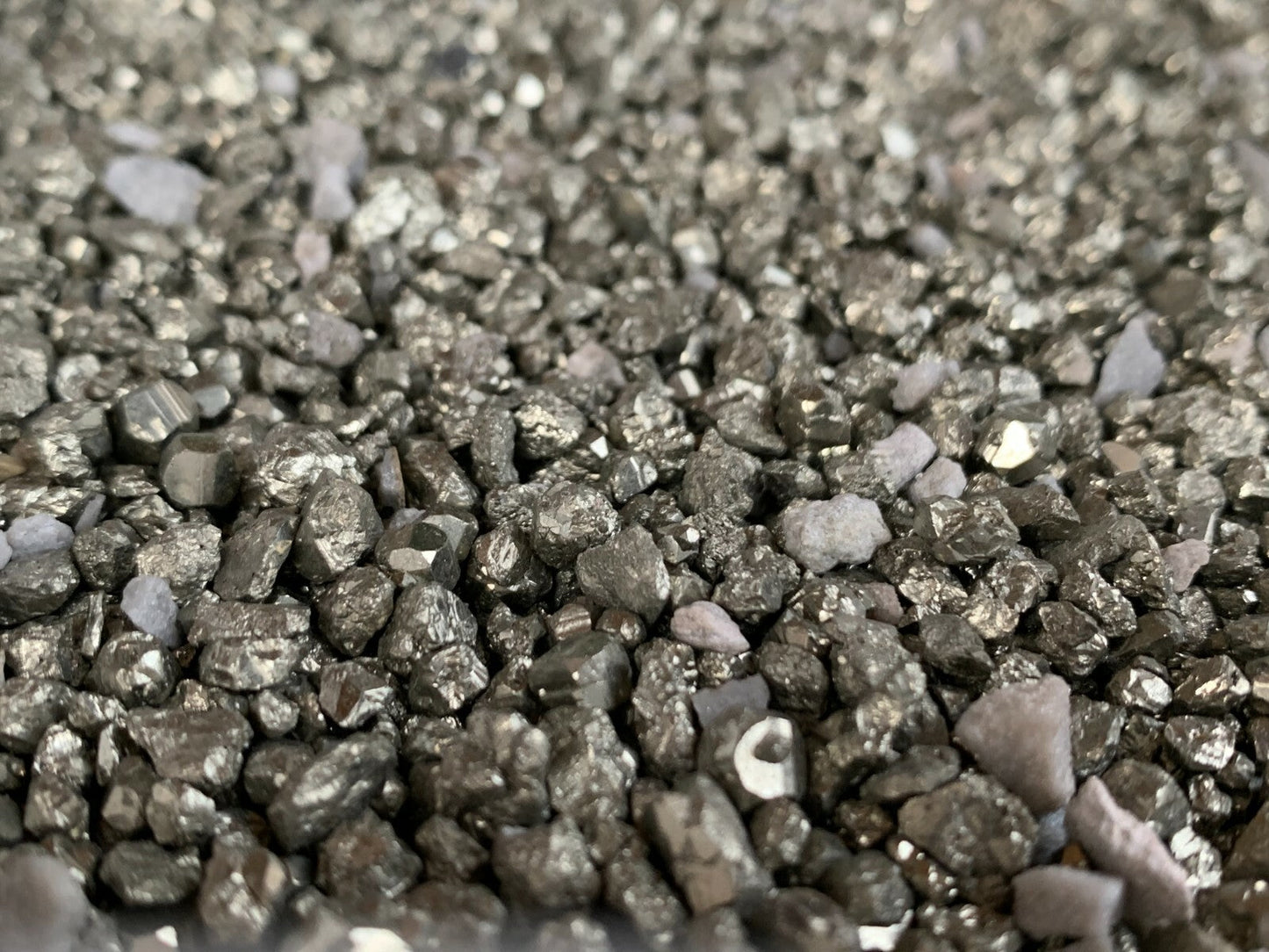 Grade A++ Pyrite Semi Rough Mini Chips 1 - 4 mm, Raw Pyrite, Wholesale Bulk Lot