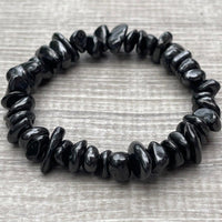 Wholesale Grade A++ Gemstone Nugget Bracelet, Choose from 18 Gemstone Types