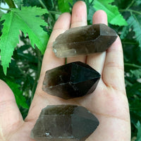 Natural Smoky Quartz Crystal Points, Raw Smoky Quartz Point, Wholesale Bulk Lot