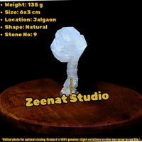 Bulk 16 Piece Natural Apophyllite Tips Pointed Cluster under 150g Wholesale lots