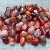 1/2 Lb Lot Tumbled Stones, 0.75-1.25" Crystal Healing Stones, Choose Stone Type