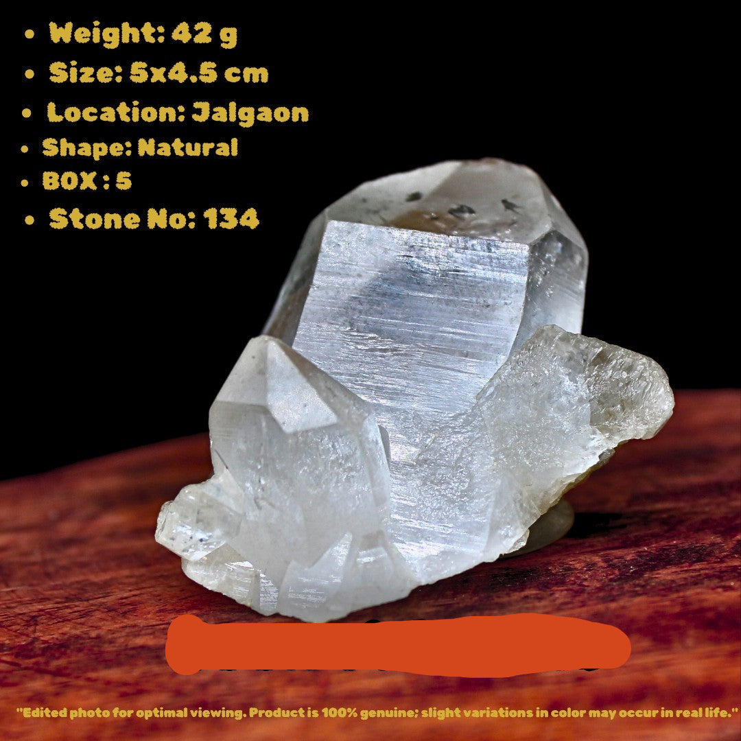 Clear Quartz Cluster Healing Crystal Energy Stone 42g 5x4.5cm