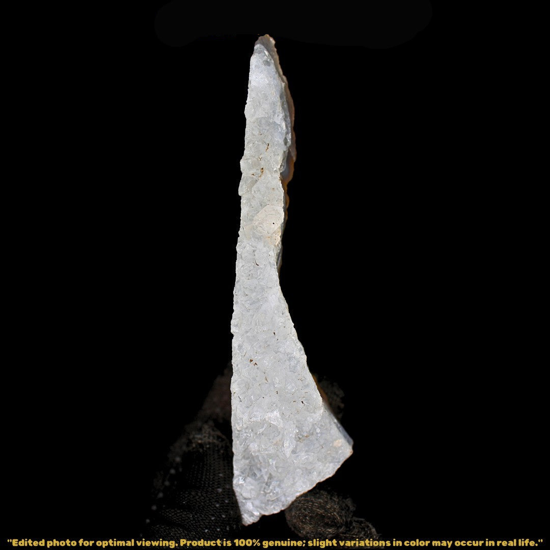 Apophyllite Quartz Healing Cluster Stone 145g 14x5 cm Natural Crystal