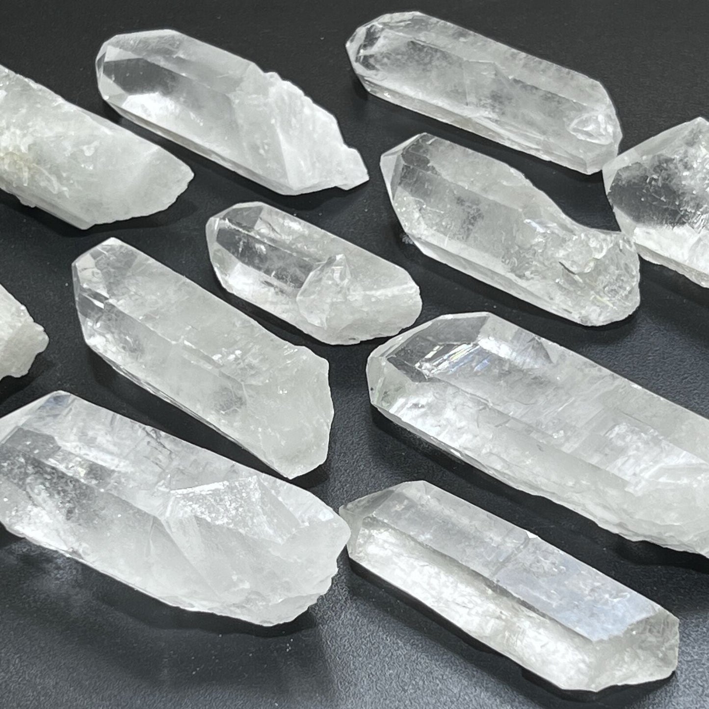 Clear Quartz Crystal Points (5 Kilos)(11 Lbs) Wholesale Bulk Lot Natural Brazil