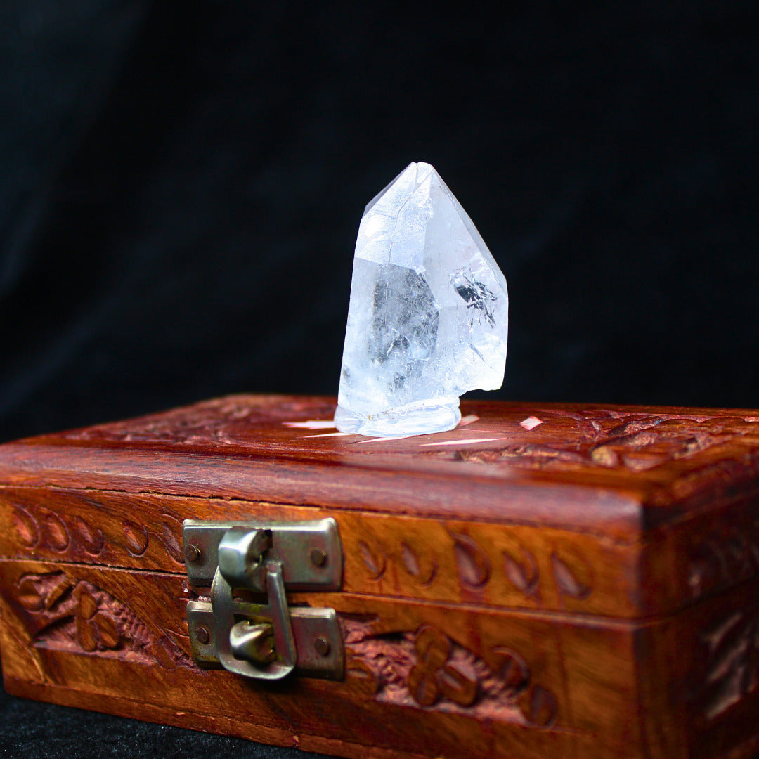 Himalayan Clear Quartz Cluster 35g – Raw Natural Healing Crystal 4x3 cm