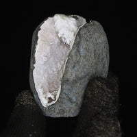 116g Scolecite Geode Spray Crystal – Natural Zeolite Mineral from India