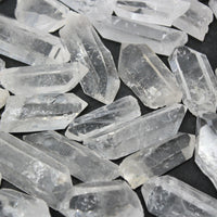 Wholesale Bulk Lot 2 lb Natural Clear Quartz Crystal Points Wand, AAA Quality