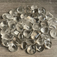 Grade A++ Clear Quartz Tumbled Stones, 0.75"-1.25" Quartz Crystal, Pick How Many