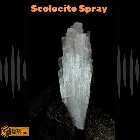 12g Scolecite Crystal Cluster | Natural Healing Stone | Peace & Positivity