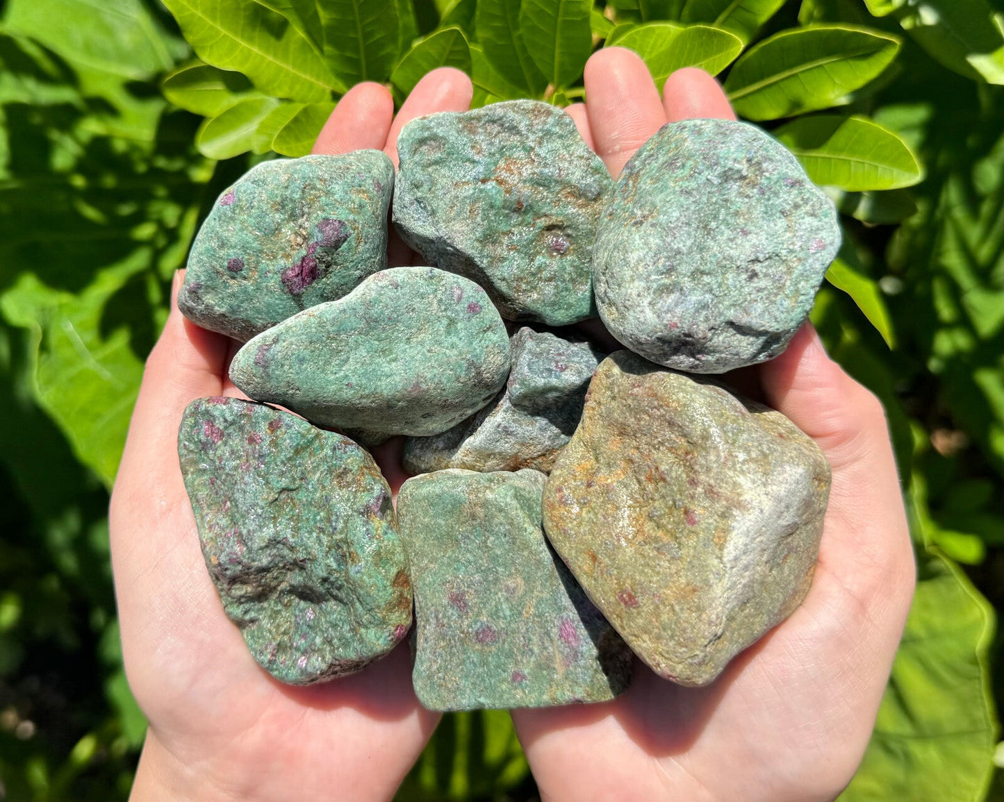 5 lb CLEARANCE Natural Rough Ruby Zoisite Wholesale Bulk Lots (Raw Ruby Zoisite)