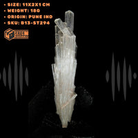 Rare 18g Scolecite Cluster Mineral Specimen India Zeolite Crystal Spray