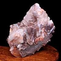 Red Phantom Quartz Crystal 328g 9x8 cm Raw Collector Mineral Cluster from India