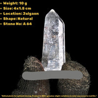 Natural Himalayan Quartz 10g Small Clear Crystal Point from India