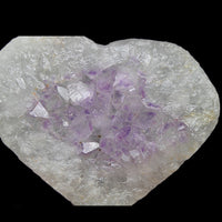 Amethyst Heart Cluster 707g Reiki Healing Crystal Crown Chakra Stone