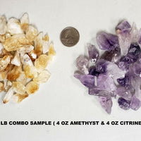 AMETHYST & CITRINE COMBO Bulk Wholesale Crystal Points & Chunks