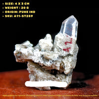 Himalayan Clear Quartz Cluster 20g Reiki Healing Crystal  Chakra Stone