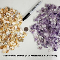 AMETHYST & CITRINE COMBO Bulk Wholesale Crystal Points & Chunks