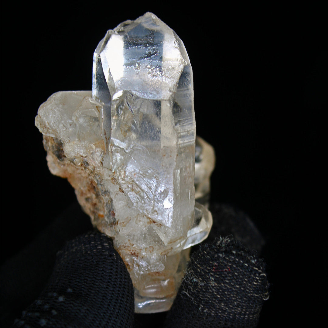 Natural Himalayan Quartz Cluster 90g Clear White Crystal Specimen