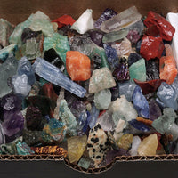 Crafters Collection 1000 Carat Natural Crystal Mineral Specimens Mixed Gemstones