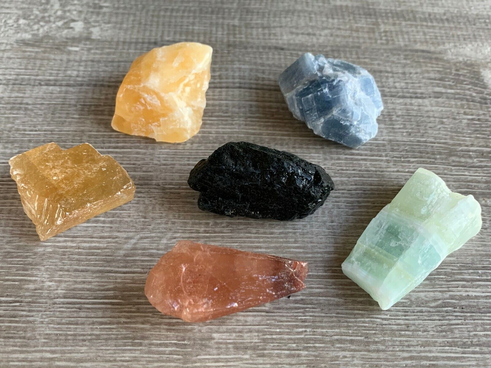 Premium Crystals & Healing Stones Set for New Beginnings, Meditation, Protection