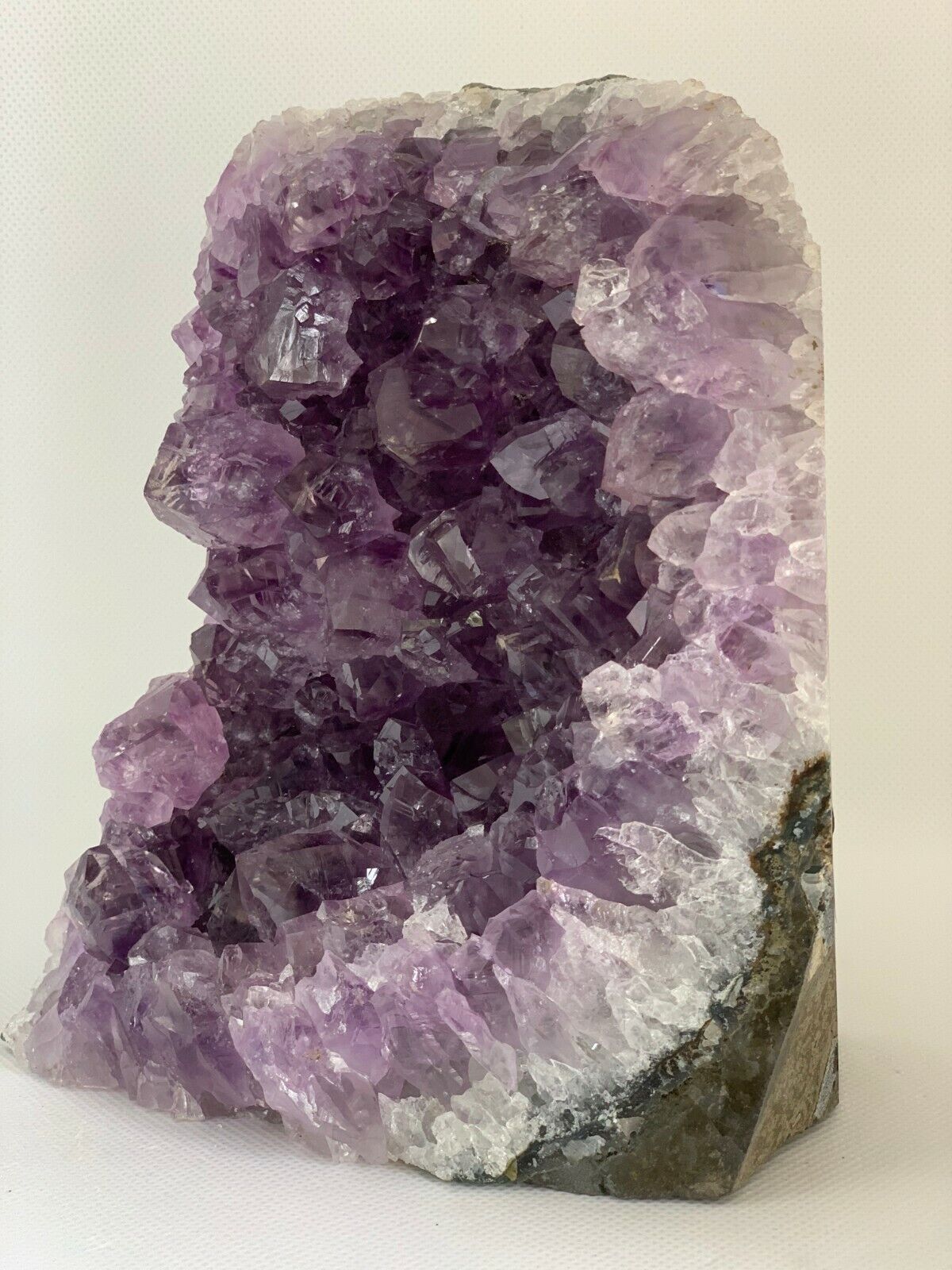 Amethyst Cluster, Amethyst Geode From Uruguay Cut Base, Pick a Size