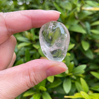 Grade A++ Clear Quartz Tumbled Stones, 0.75"-1.25" Quartz Crystal, Pick How Many