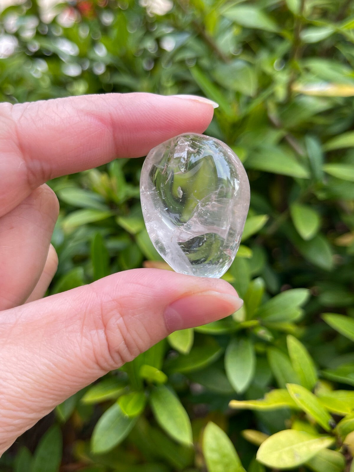 Grade A++ Clear Quartz Tumbled Stones, 0.75"-1.25" Quartz Crystal, Pick How Many