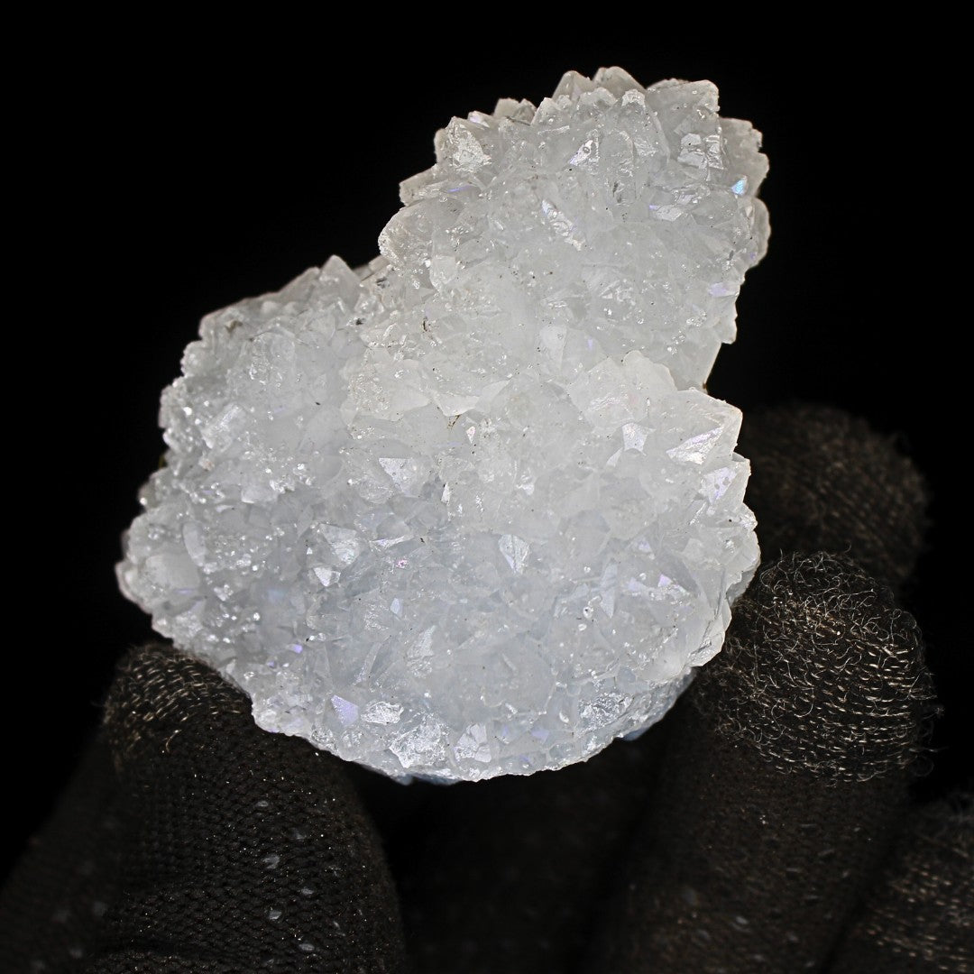 Natural Apophyllite Quartz Cluster 120g Raw Healing Crystal from India