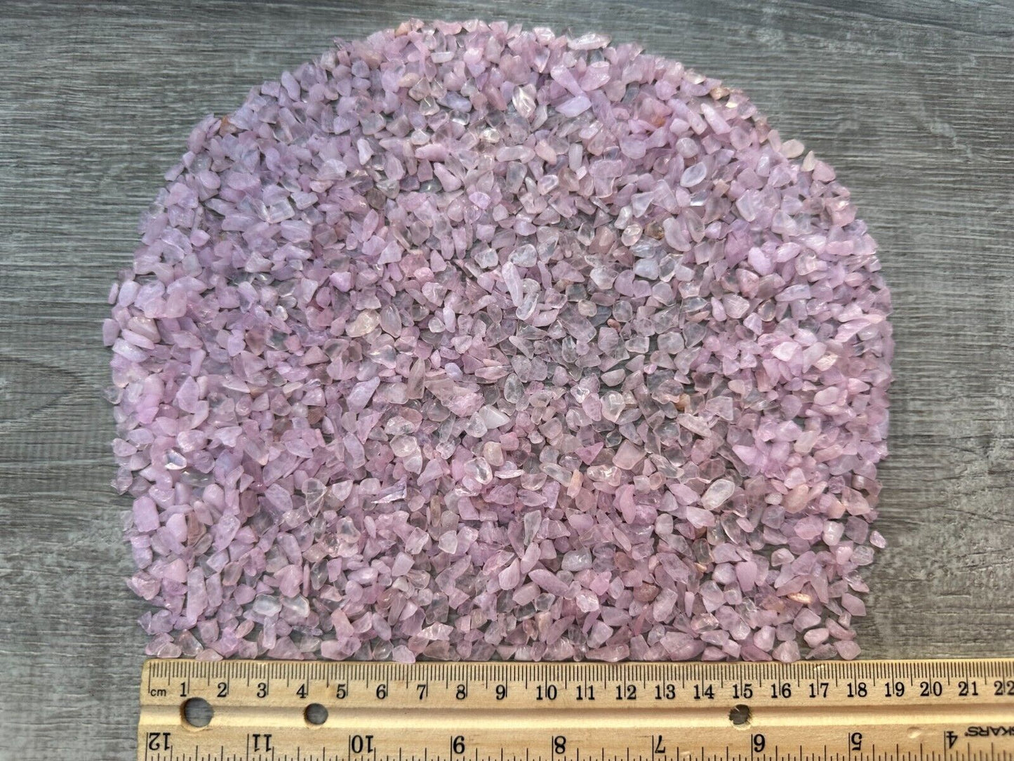 Grade A++ Rose Quartz Semi Tumbled Gemstone Mini Chips 3-8mm, Wholesale Bulk Lot