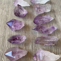 AAA++ Brazilian Rough Amethyst Natural Point 1-2in Wholesale Bulk Lot