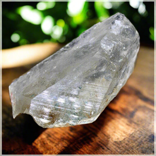 Himalayan Clear Quartz Crystal 112g 8x5 cm Natural High Vibration Healing Stone